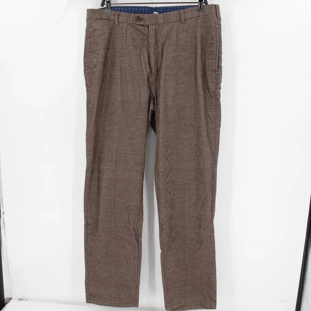 Peter Millar pants Mens 36 L32 Cotton Corduroy flat front business casual pocket